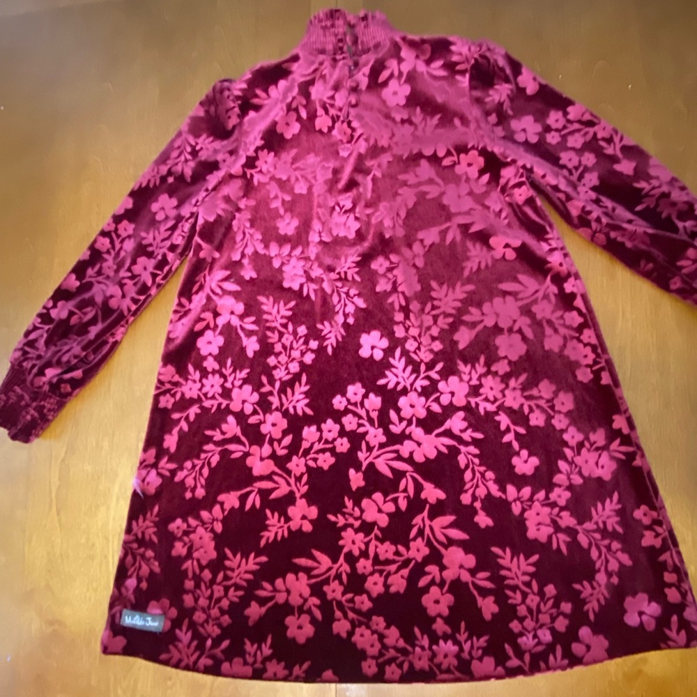 Matilda Jane Red Holiday Dress Girls Size 6 - Picture 6 of 6